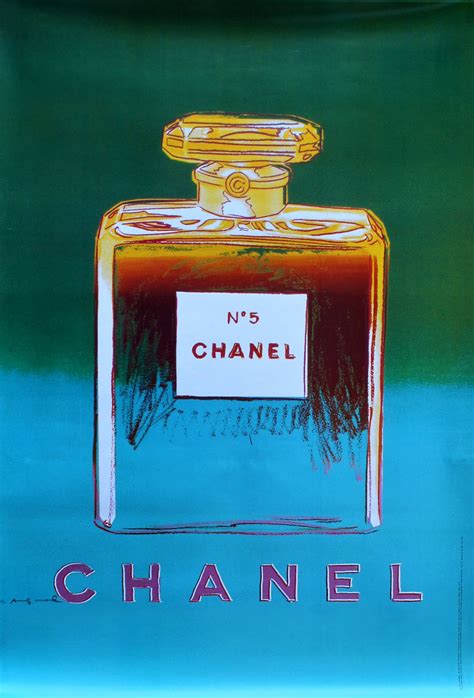 chanel no 5 perfume painting|andy warhol chanel no 5.